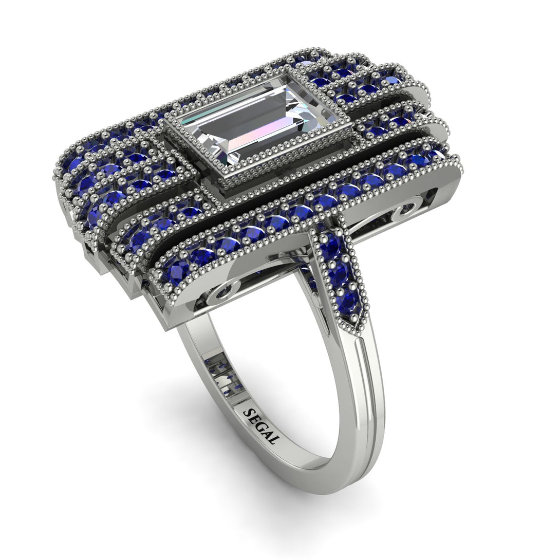 Unmatched Style Gold Baguette Diamond Ring - Jean No. 63