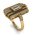 Unmatched Style Gold Baguette Diamond Ring - Jean No. 1