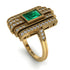 Unmatched Style Gold Baguette Emerald Ring - Jean No. 4 image 2
