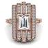 Unmatched Style Gold Baguette Diamond Ring - Jean No. 2 image 3