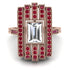 Unmatched Style Gold Baguette Diamond Ring - Jean No. 47 image 3