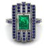 Unmatched Style Gold Baguette Emerald Ring - Jean No. 66 image 3