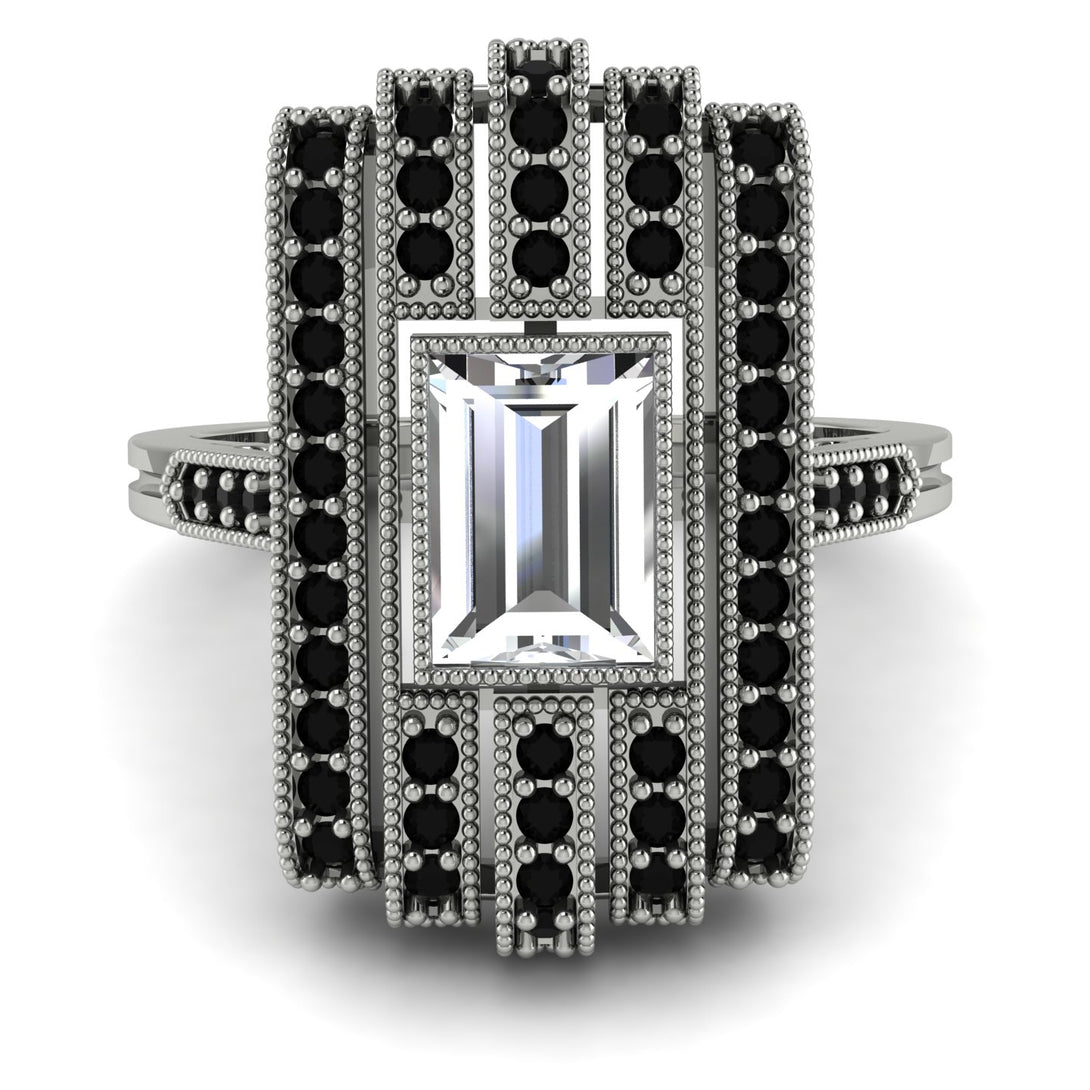 Unmatched Style Gold Baguette Diamond Ring - Jean No. 33