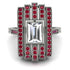 Unmatched Style Gold Baguette Diamond Ring - Jean No. 48 image 3