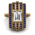 Unmatched Style Gold Baguette Diamond Ring - Jean No. 61 image 3