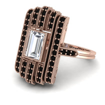 Unmatched Style Gold Baguette Diamond Ring - Jean No. 32 image 1