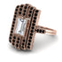 Unmatched Style Gold Baguette Diamond Ring - Jean No. 32