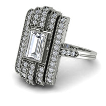 Unmatched Style Gold Baguette Diamond Ring - Jean No. 3 image 1