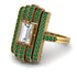 Unmatched Style Gold Baguette Diamond Ring - Jean No. 16
