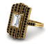 Unmatched Style Gold Baguette Diamond Ring - Jean No. 31