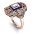 Victorian Gold Ring With Diamond - Janice No. 62