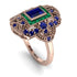 Victorian Gold Ring With Sapphire - Janice No. 29 image 2