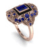 Victorian Gold Ring With Sapphire - Janice No. 44 image 2