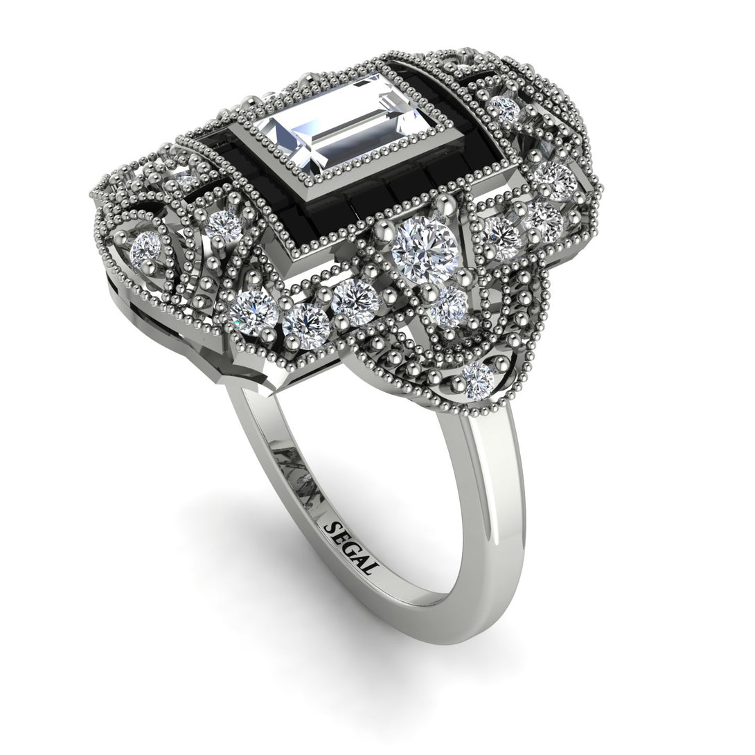 Victorian Gold Ring With Diamond - Janice No. 33