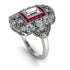 Victorian Gold Ring With Diamond - Janice No. 48