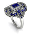 Victorian Gold Ring With Sapphire - Janice No. 15 image 2