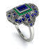 Victorian Gold Ring With Sapphire - Janice No. 30 image 2