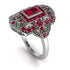 Victorian Gold Ring With Ruby - Janice No. 57 image 2