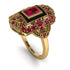 Victorian Gold Ring With Ruby - Janice No. 40 image 2