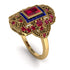 Victorian Gold Ring With Ruby - Janice No. 70
