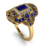 Victorian Gold Ring With Sapphire - Janice No. 13 image 2