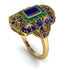 Victorian Gold Ring With Sapphire - Janice No. 28