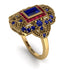 Victorian Gold Ring With Sapphire - Janice No. 58 image 2