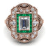 Victorian Gold Ring With Diamond - Janice No. 17