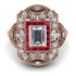 Victorian Gold Ring With Diamond - Janice No. 47 image 3
