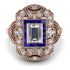 Victorian Gold Ring With Diamond - Janice No. 62 image 3