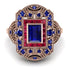 Victorian Gold Ring With Sapphire - Janice No. 59 image 3