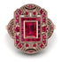 Victorian Gold Ring With Ruby - Janice No. 56 image 3