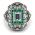 Victorian Gold Ring With Diamond - Janice No. 18