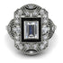Victorian Gold Ring With Diamond - Janice No. 33 image 3