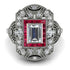 Victorian Gold Ring With Diamond - Janice No. 48