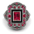 Victorian Gold Ring With Ruby - Janice No. 42 image 3