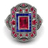 Victorian Gold Ring With Ruby - Janice No. 72 image 3