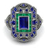 Victorian Gold Ring With Sapphire - Janice No. 30 image 3