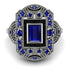 Victorian Gold Ring With Sapphire - Janice No. 45 image 3