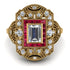 Victorian Gold Ring With Diamond - Janice No. 46 image 3