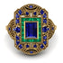 Victorian Gold Ring With Sapphire - Janice No. 28