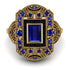 Victorian Gold Ring With Sapphire - Janice No. 43