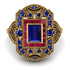 Victorian Gold Ring With Sapphire - Janice No. 58