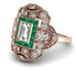 Victorian Gold Ring With Diamond - Janice No. 17