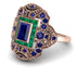 Victorian Gold Ring With Sapphire - Janice No. 29
