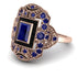 Victorian Gold Ring With Sapphire - Janice No. 44