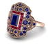 Victorian Gold Ring With Sapphire - Janice No. 59