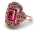 Victorian Gold Ring With Ruby - Janice No. 56 image 1