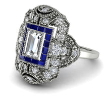 Victorian Gold Ring With Diamond - Janice No. 63 image 1