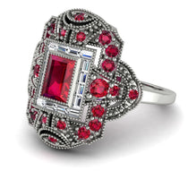 Victorian Gold Ring With Ruby - Janice No. 12 image 1